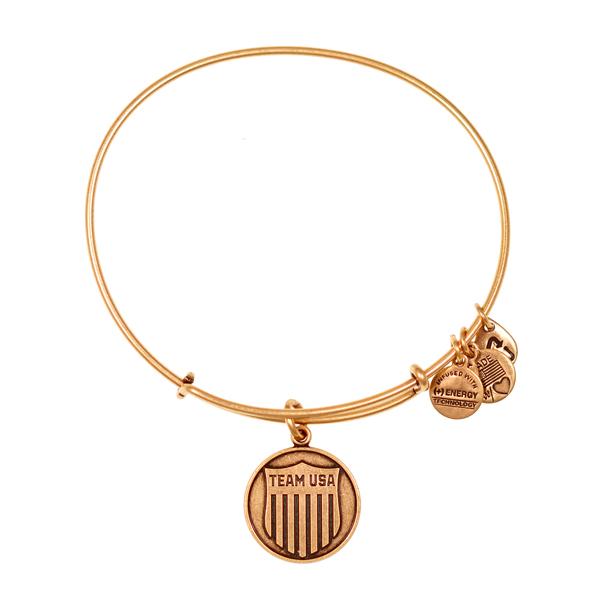 Alex And Ani Team Usa Shield Charm Bangle