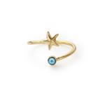 Alex And Ani Starfish Ring Wrap, 14kt Gold Plated Sterling Silver