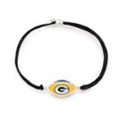 Alex And Ani Green Bay Packers Pull Cord Bracelet, Sterling Silver