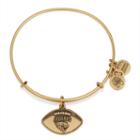 Alex And Ani Jacksonville Jaguars Football Charm Bangle, Rafaelian Gold Finish