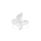 Alex And Ani Mermaid Ring Wrap, Sterling Silver