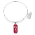 Alex And Ani Medieval Blessing Marigold Charm Bangle, Shiny Silver Finish