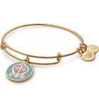 Alex And Ani The Way Home Charm Bangle The National Network To End Domestic Violence, Shiny Gold Finish