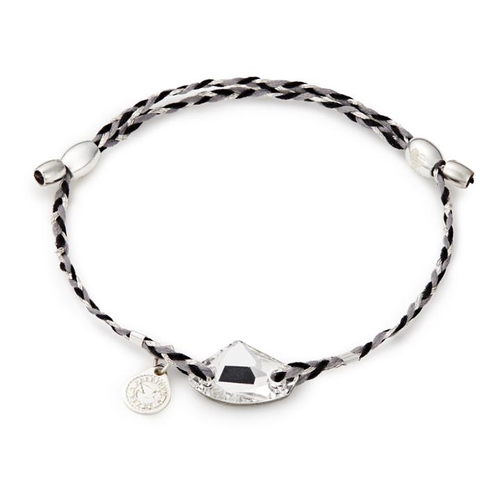 Alex And Ani Galactic Crystal Precious Threads Bracelet, Sterling Silver