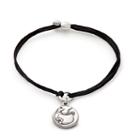 Alex And Ani Tropical Drink Pull Cord Bracelet, Rafaelian Silver Finish