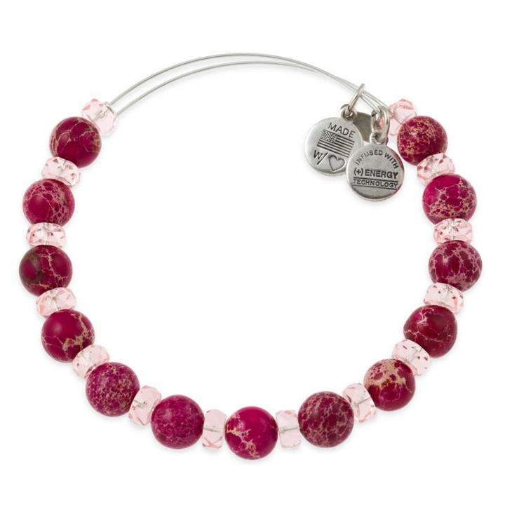 Alex And Ani Cotton Candy Carousel Beaded Bangle