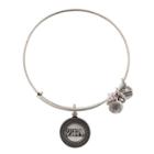 Alex And Ani Zeta Tau Alpha Charm Bangle, Rafaelian Silver Finish