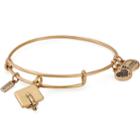 Alex And Ani 2018 Graduation Cap Charm Bangle, Rafaelian Gold Finish