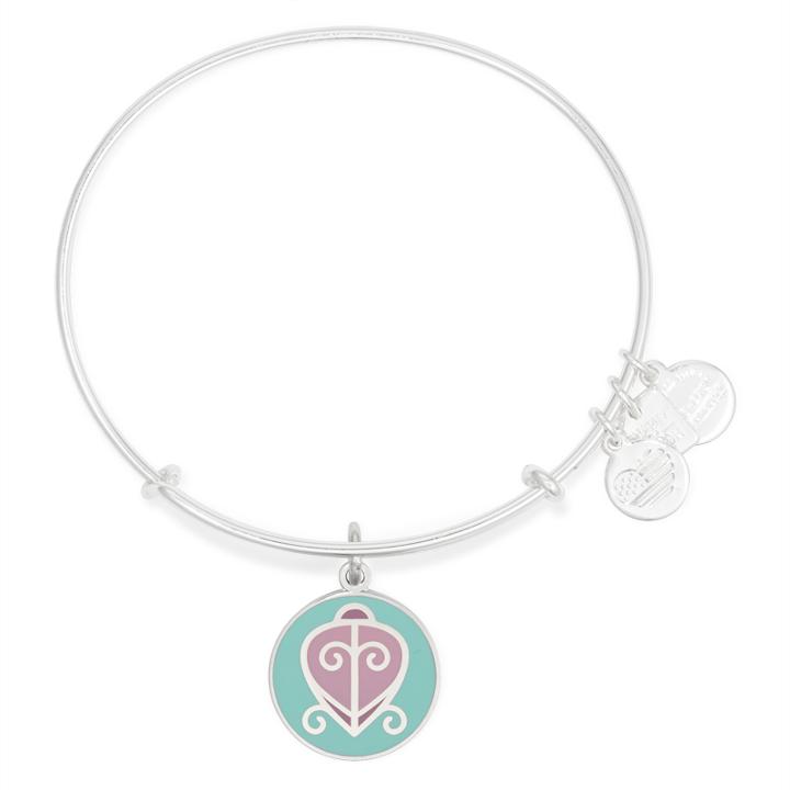 Alex And Ani The Way Home Charm Bangle | The National Network To End Domestic Violence, Shiny Silver Finish
