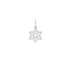 Alex And Ani Star Of David Necklace Charm, Small, Sterling Silver