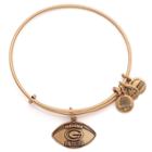Alex And Ani Green Bay Packers Football Charm Bangle, Rafaelian Gold Finish