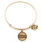 Alex And Ani University Of Florida  Mascot Script Charm Bangle, Rafaelian Gold Finish