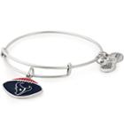 Alex And Ani Houston Texans Football Color Infusion Charm Bangle, Rafaelian Silver Finish
