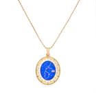 Alex And Ani Aquarius Celestial Wheel Expandable Necklace, Shiny Gold Finish