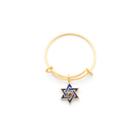 Alex And Ani Star Of David Expandable Wire Ring, 14kt Gold Filled