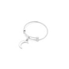 Alex And Ani Moon Expandable Wire Ring, Sterling Silver