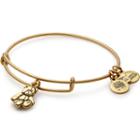 Alex And Ani Little Brown Bear Charm Bangle Child Mind Institute, Rafaelian Gold Finish