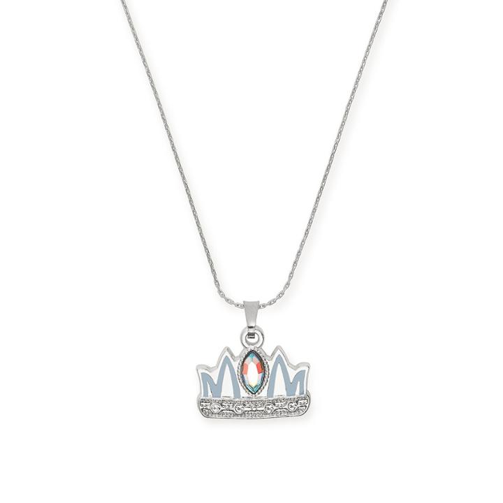 Alex And Ani Queen Mom Expandable Necklace, Shiny Silver Finish