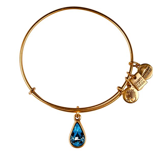 Alex And Ani Living Water Charm Bangle | Living Water International, Rafaelian Gold Finish
