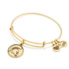 Alex And Ani Michigan State University Charm Bangle, Rafaelian Gold Finish