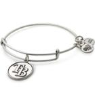 Alex And Ani Tampa Bay Rays™ Cap Logo Charm Bangle, Rafaelian Silver Finish