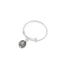Alex And Ani Moonlight Expandable Wire Ring With Swarovski  Crystals, Sterling Silver