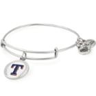 Alex And Ani Texas Rangers Color Infusion Charm Bangle, Rafaelian Silver Finish