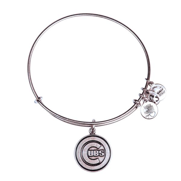 Alex And Ani Chicago Cubs™ Cap Logo Charm Bangle