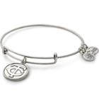 Alex And Ani Minnesota Twins  Cap Logo Charm Bangle, Rafaelian Silver Finish
