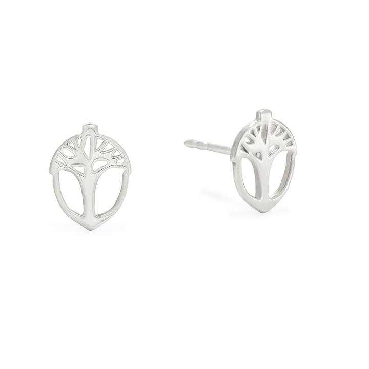 Alex And Ani Unexpected Miracles Post Earrings, Sterling Silver