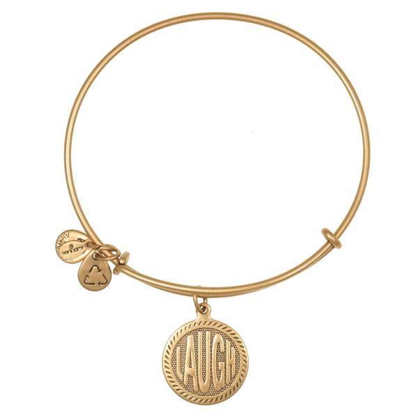 Alex And Ani Laugh Charm Bangle