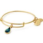 Alex And Ani May Birth Month Charm Bangle With Swarovski  Crystals, Shiny Gold Finish