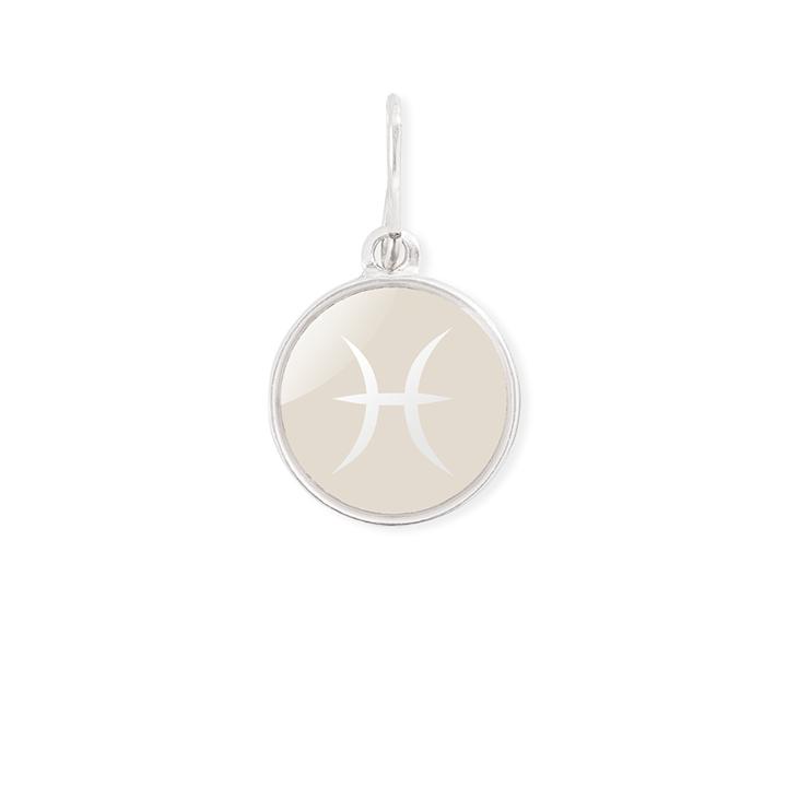 Alex And Ani Pisces Necklace Charm, Sterling Silver