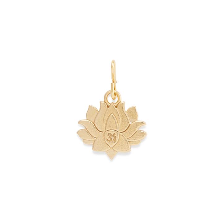 Alex And Ani Lotus Peace Petals Necklace Charm, 14kt Gold Plated