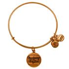 Alex And Ani Completely Blessed Charm Bangle | Blessings In A Backpack, Rafaelian Gold Finish