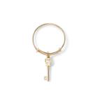 Alex And Ani Skeleton Key Expandable Wire Ring