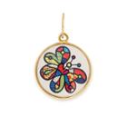 Alex And Ani Butterfly Art Infusion Necklace Charm | Romero Britto, Shiny Gold Finish