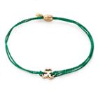 Alex And Ani Kindred Cord Shamrock, 14kt Gold Plated