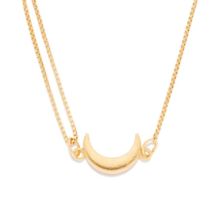 Alex And Ani Moon Pull Chain Necklace