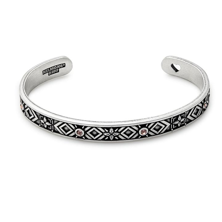 Alex And Ani Healing Love Cuff, Rafaelian Silver Finish