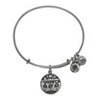 Alex And Ani Miami Charm Bangle, Rafaelian Silver Finish