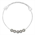 Alex And Ani Moonlight Expandable Bracelet With Swarovski® Crystals, Sterling Silver