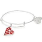 Alex And Ani I Love You Color Infusion Charm Bangle Unicef, Shiny Silver Finish