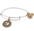 Alex And Ani Pisces Two Tone Charm Bangle