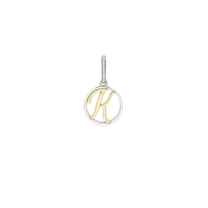 Alex And Ani Initial K Two Tone Necklace Charm