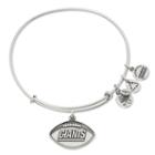 Alex And Ani New York Giants Football Charm Bangle, Rafaelian Silver Finish