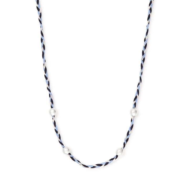 Alex And Ani Cornflower Braid Precious Threads Expandable Necklace, 14kt Gold Plated