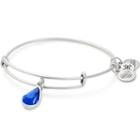 Alex And Ani September Birth Month Charm Bangle With Swarovski  Crystal, Rafaelian Silver Finish