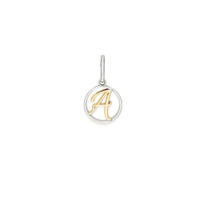 Alex And Ani Initial A Two Tone Necklace Charm
