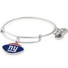 Alex And Ani New York Giants Football Color Infusion Charm Bangle, Rafaelian Silver Finish